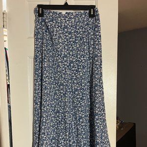 Ditsy Floral Wide Leg Pants